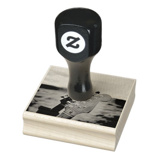 Geweldige akoestische gitaar rubberstempel (Stempel)