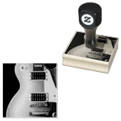 Geweldige akoestische gitaar rubberstempel (Gestempeld)