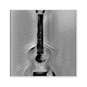 Geweldige akoestische gitaar rubberstempel (Afrduk)