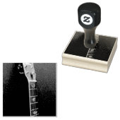 Geweldige akoestische gitaar rubberstempel (Gestempeld)