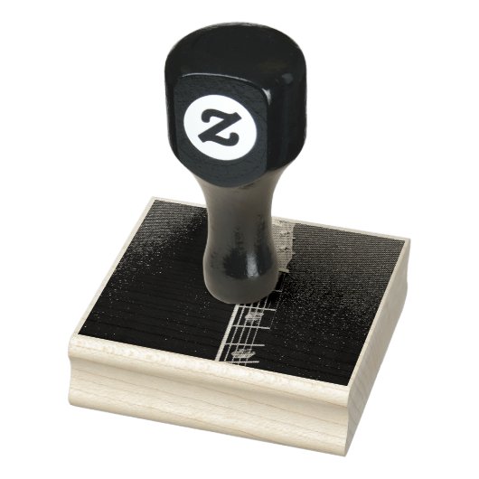 Geweldige akoestische gitaar rubberstempel (Stempel)