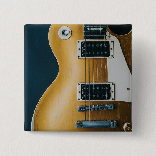 Geweldige akoestische gitaar vierkante button 5,1 cm (Voorkant)