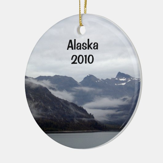 Geweldige Alaska! Keramisch Ornament (Links)