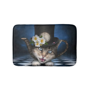 Geweldige Alice in Wonderland Teacup Cat Badmat