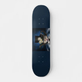 Geweldige Alice in Wonderland Theepot Kat Persoonlijk Skateboard (Voorkant)