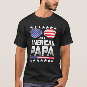 Geweldige alle Amerikaanse papieren op 4 juli voor T-shirt