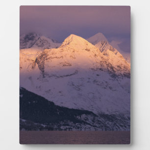 Geweldige Alpenglow Fotoplaat