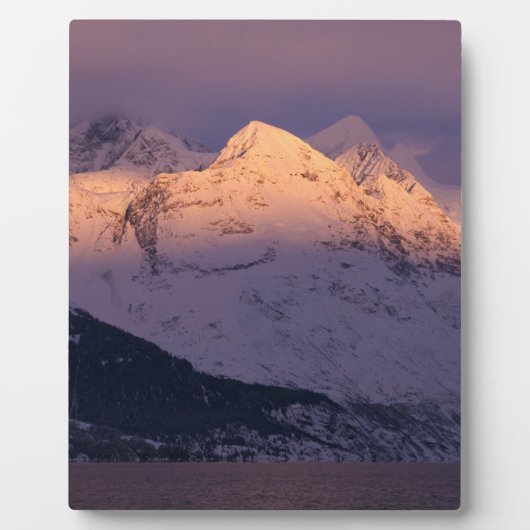 Geweldige Alpenglow Fotoplaat (Voorkant)