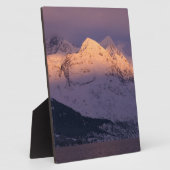 Geweldige Alpenglow Fotoplaat (Zijkant)