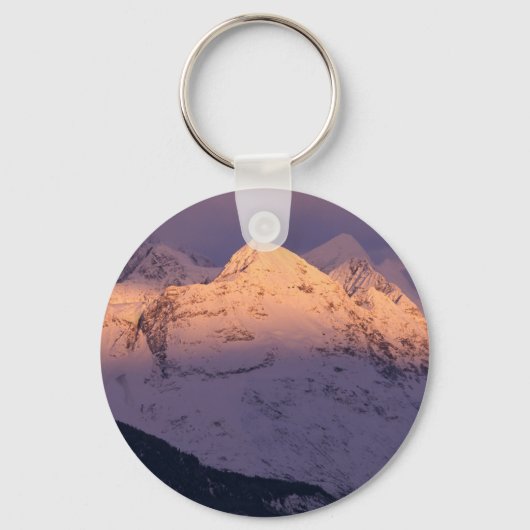 Geweldige Alpenglow Sleutelhanger (Voorkant)