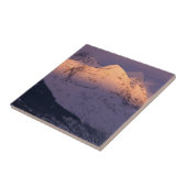 Geweldige Alpenglow Tegeltje (Zijkant)