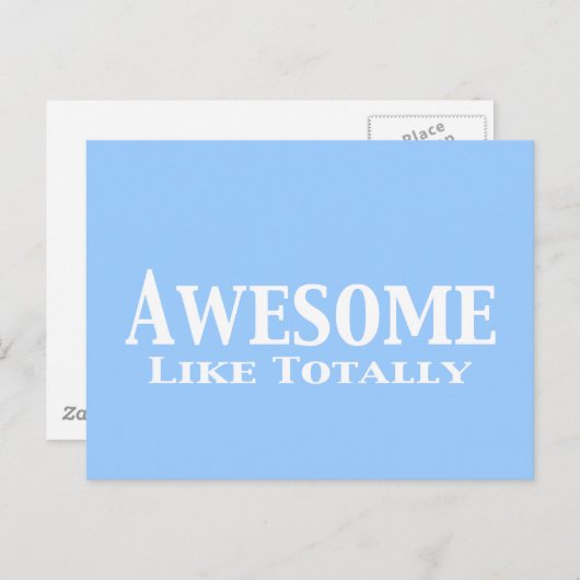 Geweldige als helemaal cadeautjes briefkaart (Voorkant / Achterkant)