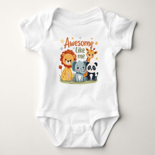 geweldige als ik baby romper (Voorkant)