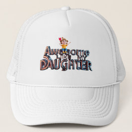 Geweldige als mijn dochter - 3D Dad Pride Design Trucker Pet