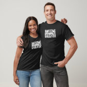 Geweldige als mijn dochter Funny Fathers Day 2024 T-shirt (Unisex)