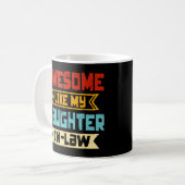 Geweldige als mijn dochter in de wet vader moeder koffiemok (Voorkant links)