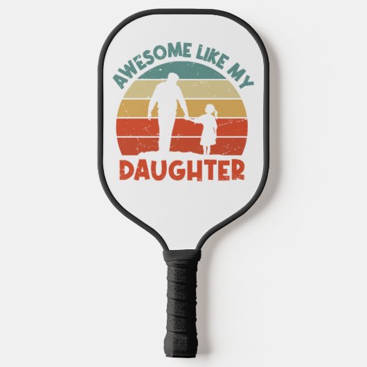 Geweldige als mijn dochter pickleball paddle (Achterkant)