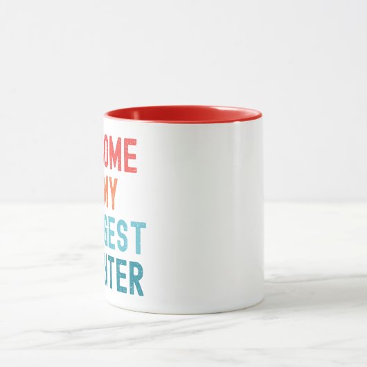 Geweldige als mijn jongste dochter familiefeest mok (Midden)