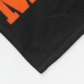 Geweldige als mijn neef bulldog retro familielid fleece deken (Hoek)