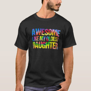 Geweldige als mijn oudste Vaderdag T-shirt