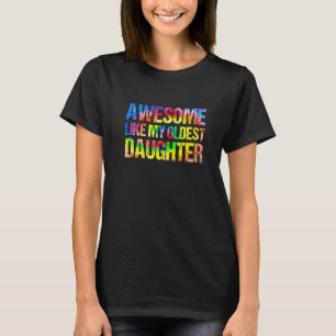 Geweldige als mijn oudste Vaderdag T-shirt