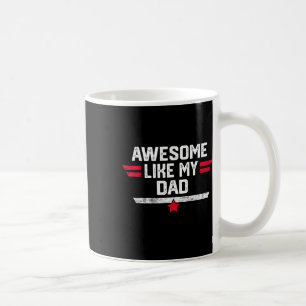 Geweldige als mijn vader Shirt Vaderdag Verjaardag Koffiemok