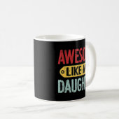 Geweldige als mijn Vaderdag Cadeau pa Koffiemok (Voorkant rechts)
