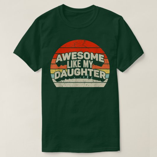 GEWELDIGE ALS MIJN Vaderdag Cadeau T-shirt (Design voorkant)