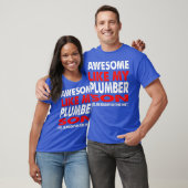 Geweldige als Plumber Son Fathers Day Gift T-shirt (Unisex)