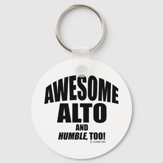 Geweldige Alto Sleutelhanger (Voorkant)