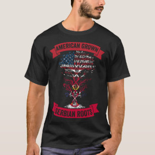 Geweldige Amerikaan geteeld met Servische roots A T-shirt