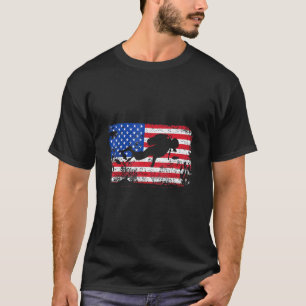 Geweldige Amerikaanse Vlag Duikbril Voor Duiken Du T-shirt