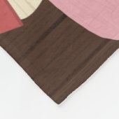 GEWELDIGE ANIME, MEISJE, MET BOEKEN, FLEECE DEKEN (Hoek)