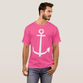 Geweldige Anker Captain Funny Zeilboot T-shirt (Voorkant volledig)