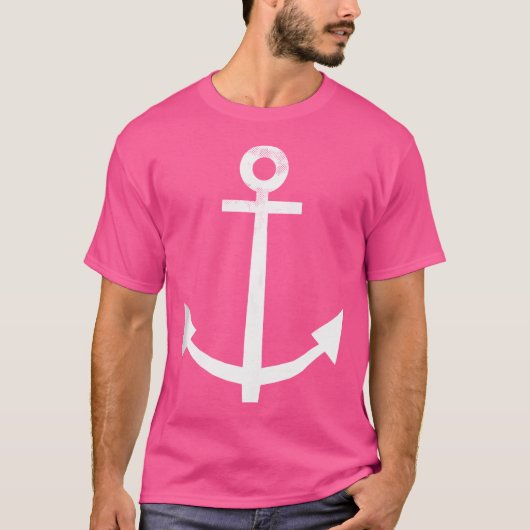 Geweldige Anker Captain Funny Zeilboot T-shirt (Voorkant)