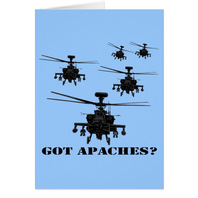Geweldige Apache-helikopter (Voorkant)
