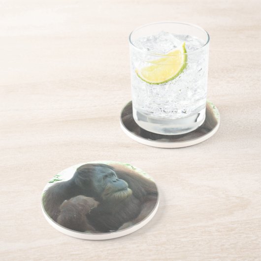 Geweldige Ape-Onderzetters Zandsteen Onderzetter (Zijkant)