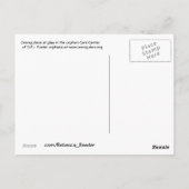 Geweldige Ape-vrienden Briefkaart (Achterkant)