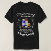 Geweldige apotheker Tech Gift Pharmacoloog T-S T-shirt (Design voorkant)