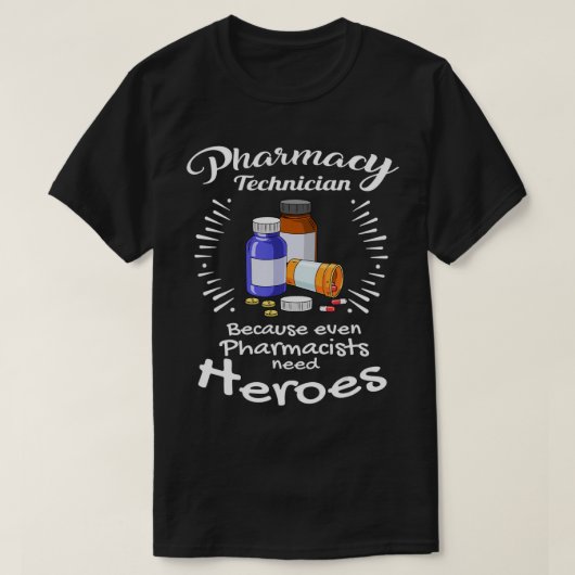 Geweldige apotheker Tech Gift Pharmacoloog T-S T-shirt (Design voorkant)