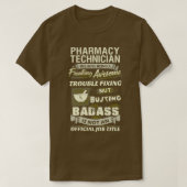 Geweldige apothekertechnicus vrijmaken t-shirt (Design voorkant)