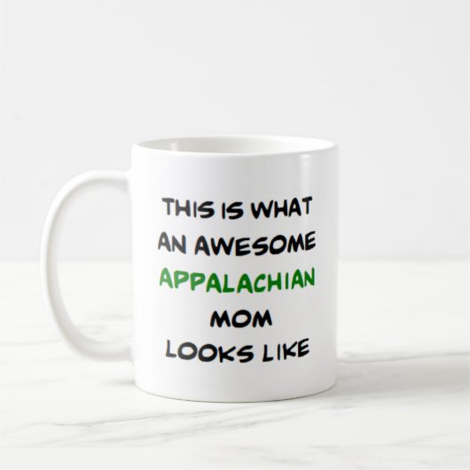 geweldige appalachian mama koffiemok (Links)
