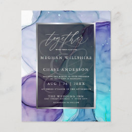 Geweldige Aqua Liquid Abstracte Ink 2