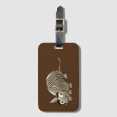 Geweldige Armadillo Bagagelabel (Voorkant (verticaal))