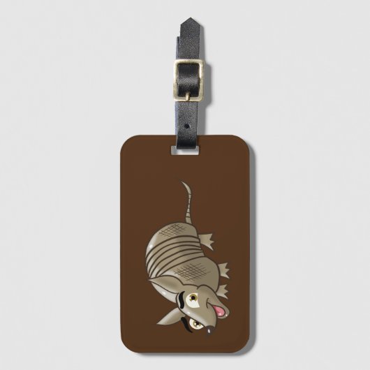 Geweldige Armadillo Bagagelabel (Voorkant (verticaal))