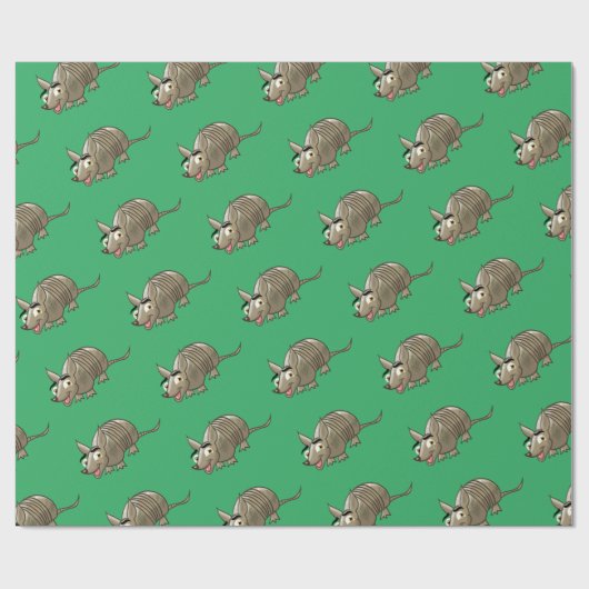 Geweldige Armadillo Cadeaupapier (Vlak)
