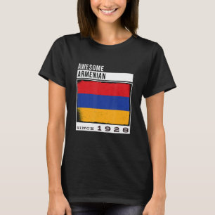 Geweldige Armeens sinds 1928 - Armeense 95e geboor T-shirt