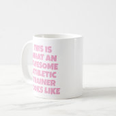 Geweldige Atletiek Trainer Mok (Voorkant links)