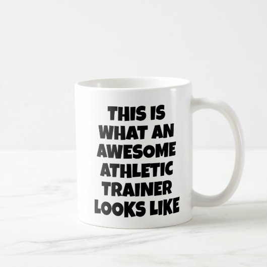 Geweldige atletische trainer Mok (Rechts)