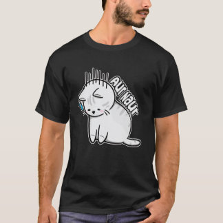 Geweldige AUR Naur Kat Dier  Oh Nee Verraste Kat L T-shirt